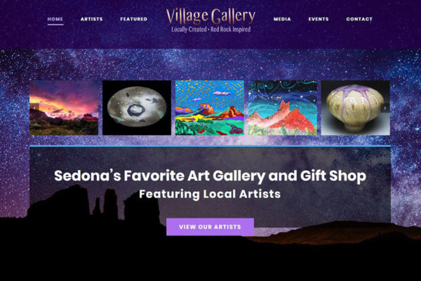 Web design for art galleries