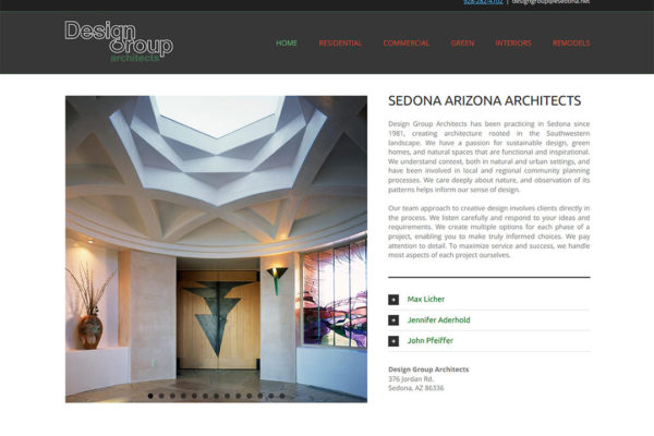 Websites for architects